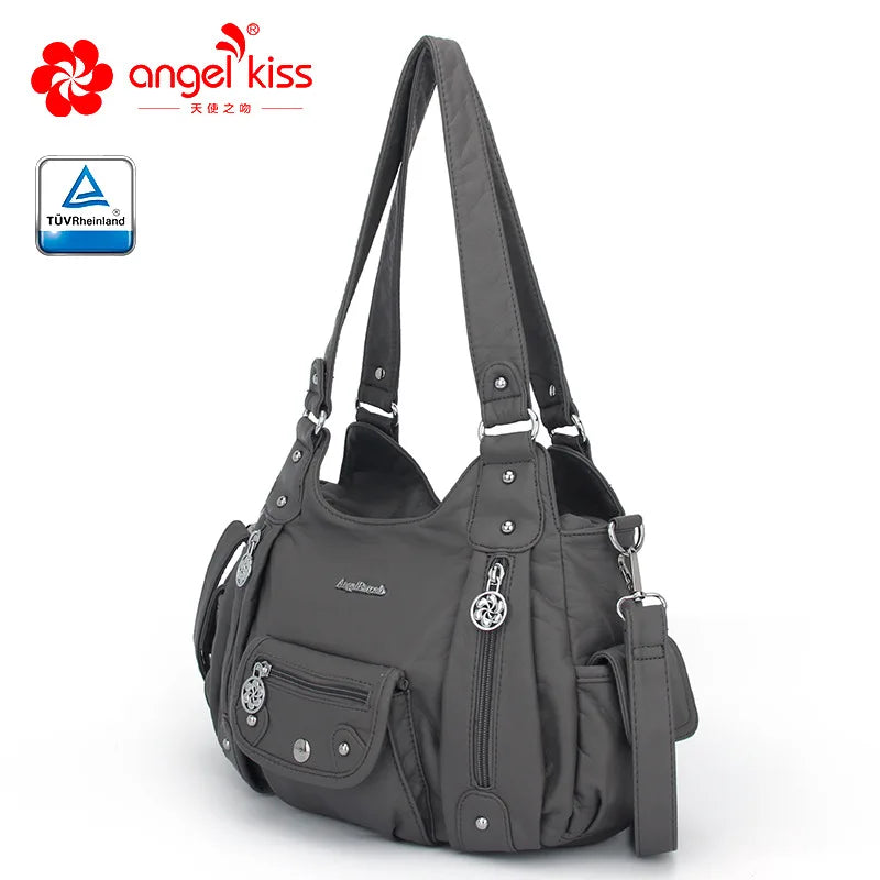 Ladies Hand Bags for Women Pu Casual Single Shoulder Crossbody Bag Multifunctional Purses and Handbags Повседневная Сумка