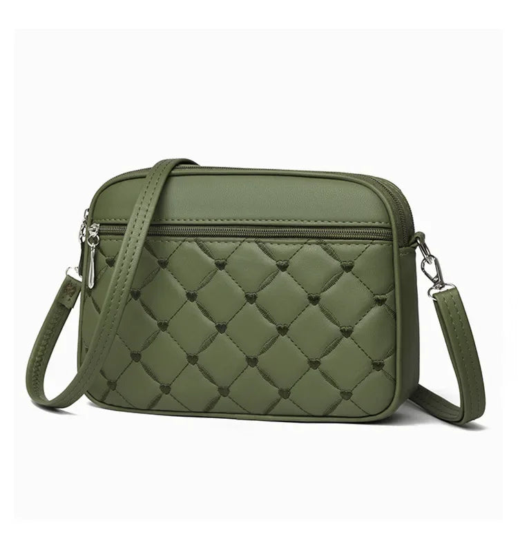 Ladies' High-end and Exquisite 2025 Summer New Women's Messenger Bags Versatile Foreign Trade Crossbody Small Square Bags