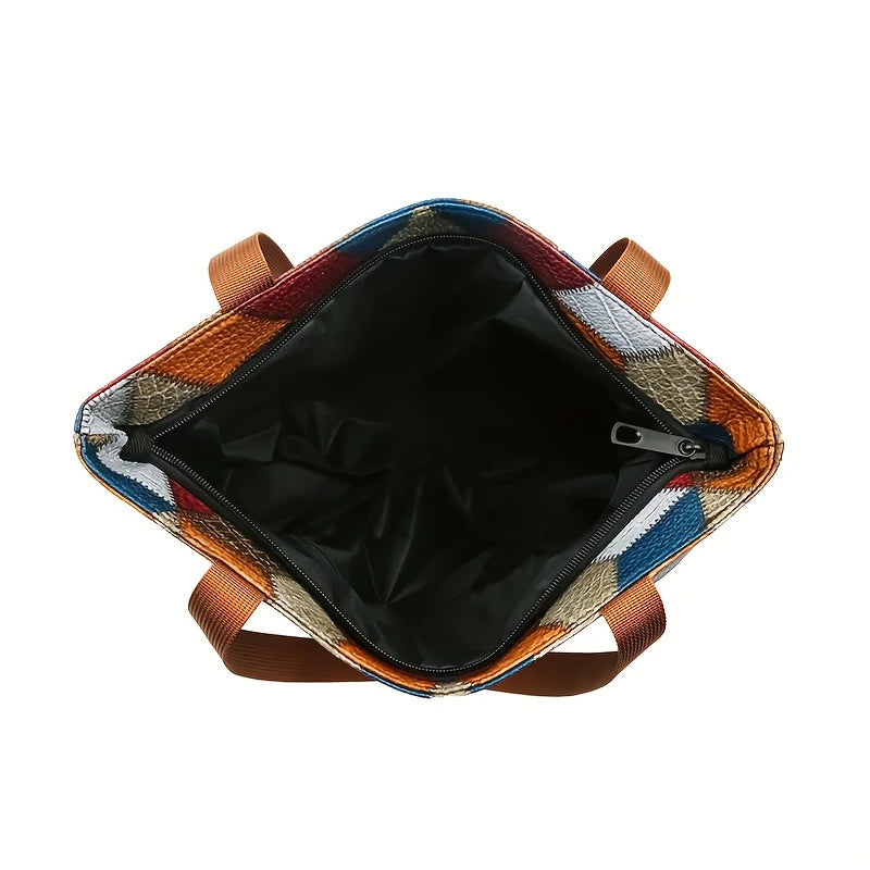 Ladies' high-end handbags - plain tote bags - fashionable cross-body bags - essential for shopping - suitable for all seasons.