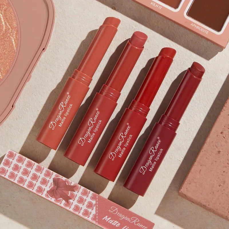 Dragon Ranee Crayon Lipstick Matte Lipstick Pencil Slant Lipstick Nude Soy Lipstick