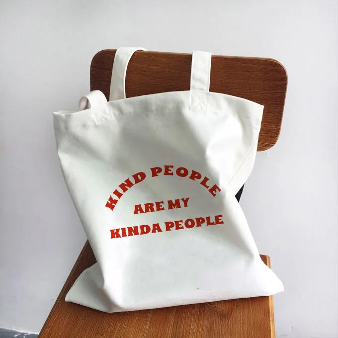 Ladies Handbags Girl Power Quotes Canvas Tote Bag Shopping Travel Women Eco Reusable Shoulder Shopper Bags High Capacity