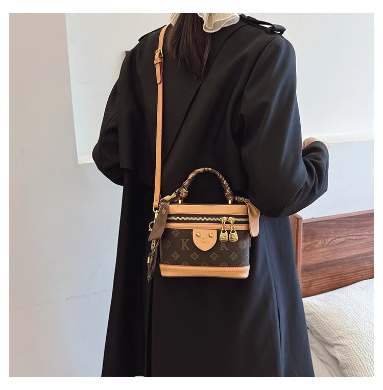 Spacious Leather Tote Bag For Ladies Luxury Designer Inspired Handbag Women Work Travel Essential Classic Bag