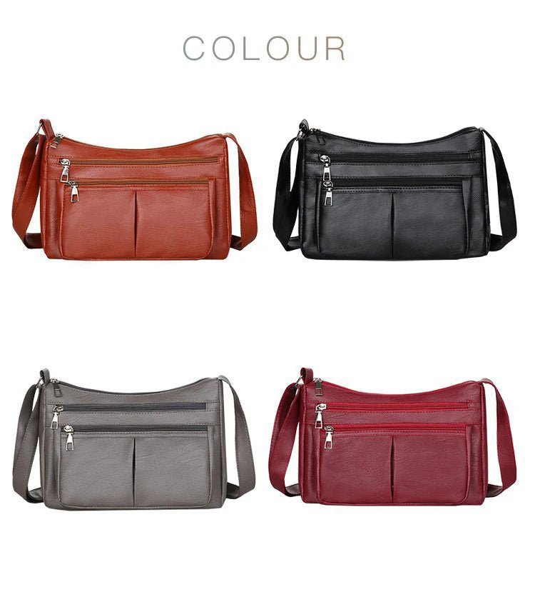 Women's Bag 2025 Trend Korean Handbags Designer Luxury Brand Ladies Shoulder Bags Soft Leather Fashion Versatile Crossbody Bag