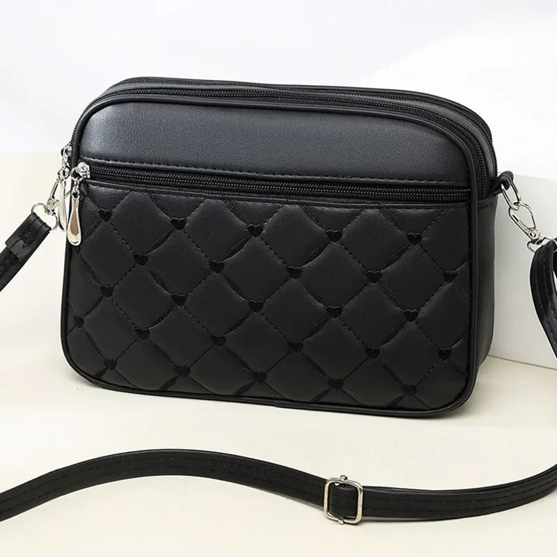 Ladies' High-end and Exquisite 2025 Summer New Women's Messenger Bags Versatile Foreign Trade Crossbody Small Square Bags