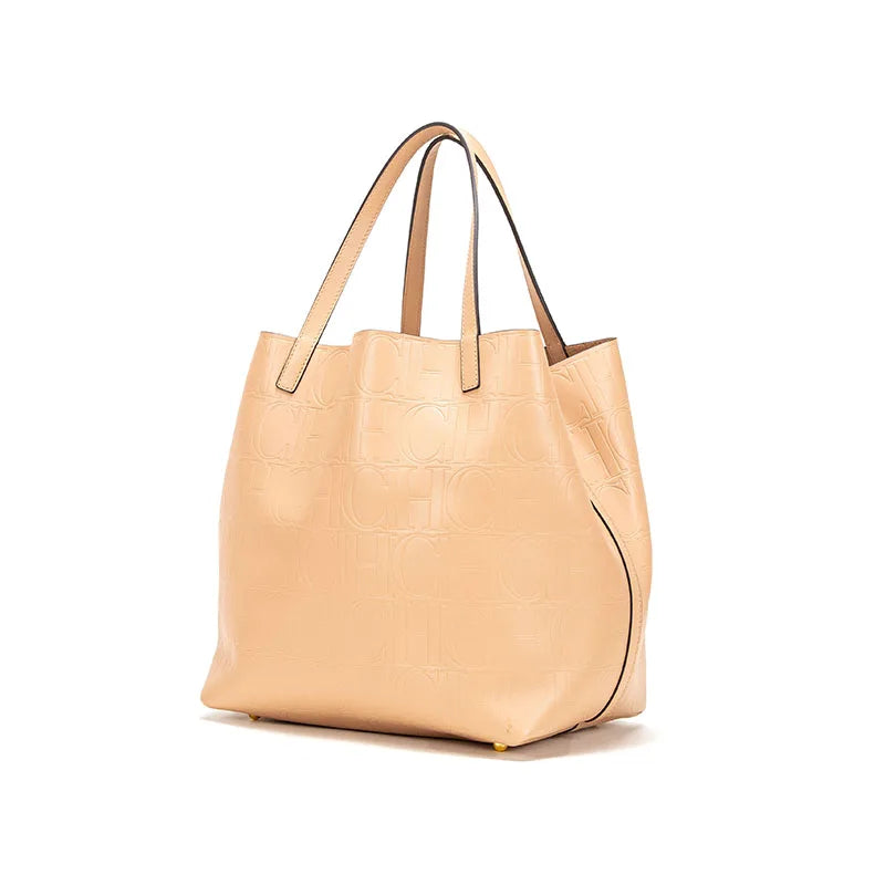 Ladies Handbag Solid Color Elegant Large Capacity Classic Retro Fashion Simple Versatile Exquisite Beautiful Ladies Shoulder Bag