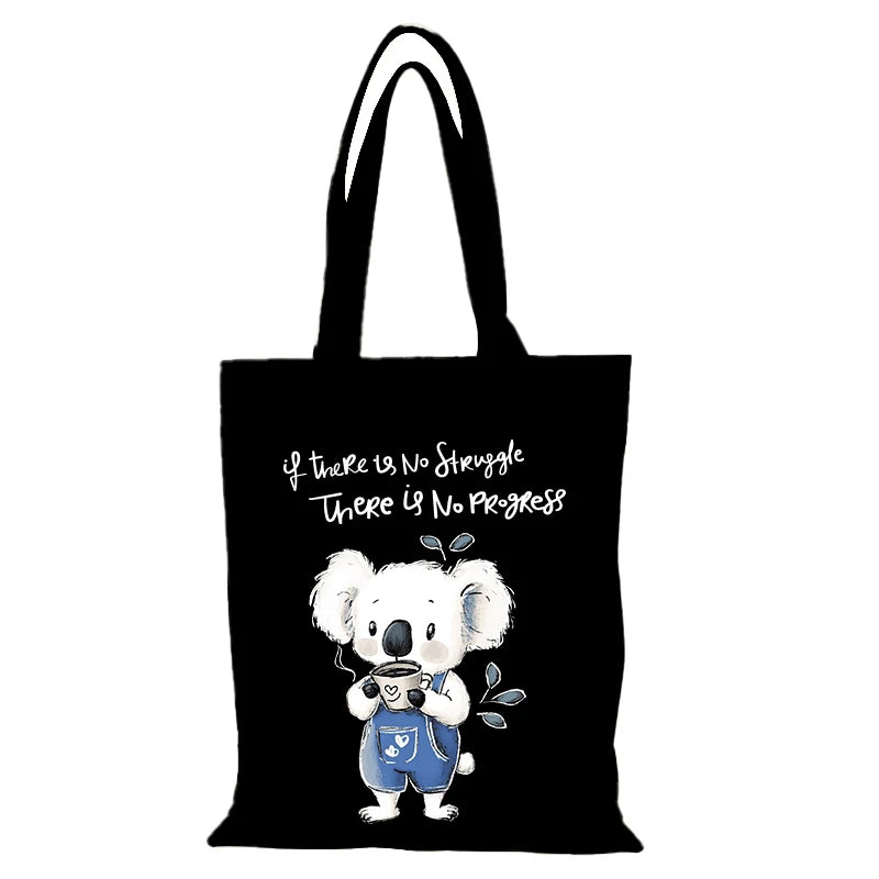 Lady Bags Cute New Handbags Leisure the Tote Bag Women's Shopping Bag Eco Shopper Beach Cloth Canvas Handbag Shoulder Foldable