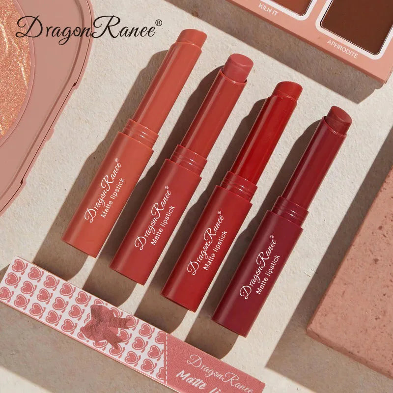 Dragon Ranee Crayon Lipstick Matte Lipstick Pencil Slant Lipstick Nude Soy Lipstick
