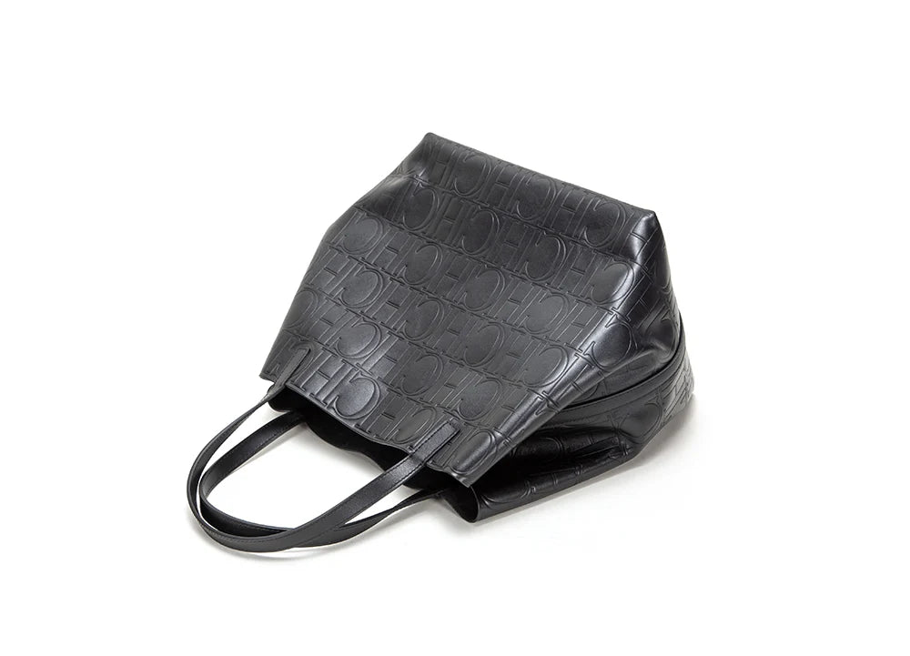 Ladies Handbag Solid Color Elegant Large Capacity Classic Retro Fashion Simple Versatile Exquisite Beautiful Ladies Shoulder Bag