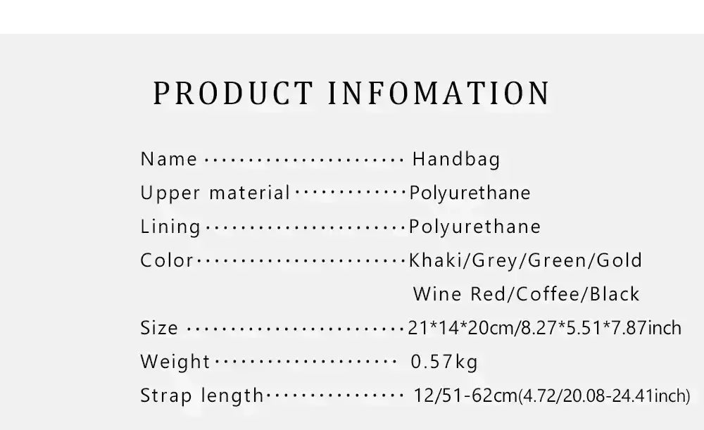 CH Embossed Ladies Crossbody Bag Letter Printing Design Ladies Handbag Large Capacity Tote Bag Elegant Temperament Ladies Should