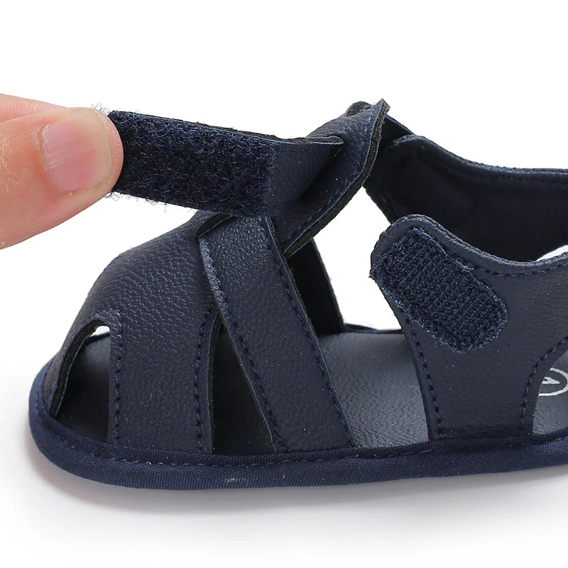 Baby First Walkers Baby 0-18 months Boy Girl Slippers Toddler Kids Nursery School Summer New Leather Shoes