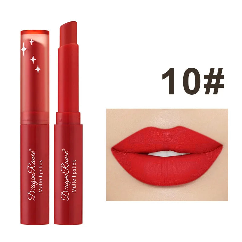 Dragon Ranee Crayon Lipstick Matte Lipstick Pencil Slant Lipstick Nude Soy Lipstick
