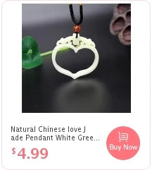 Yellow Jade Ring Jewelry Chinese Jadeite Charm Hetian Fashion Crafts Natural Woman Gifts Amulet Gemstone Carved