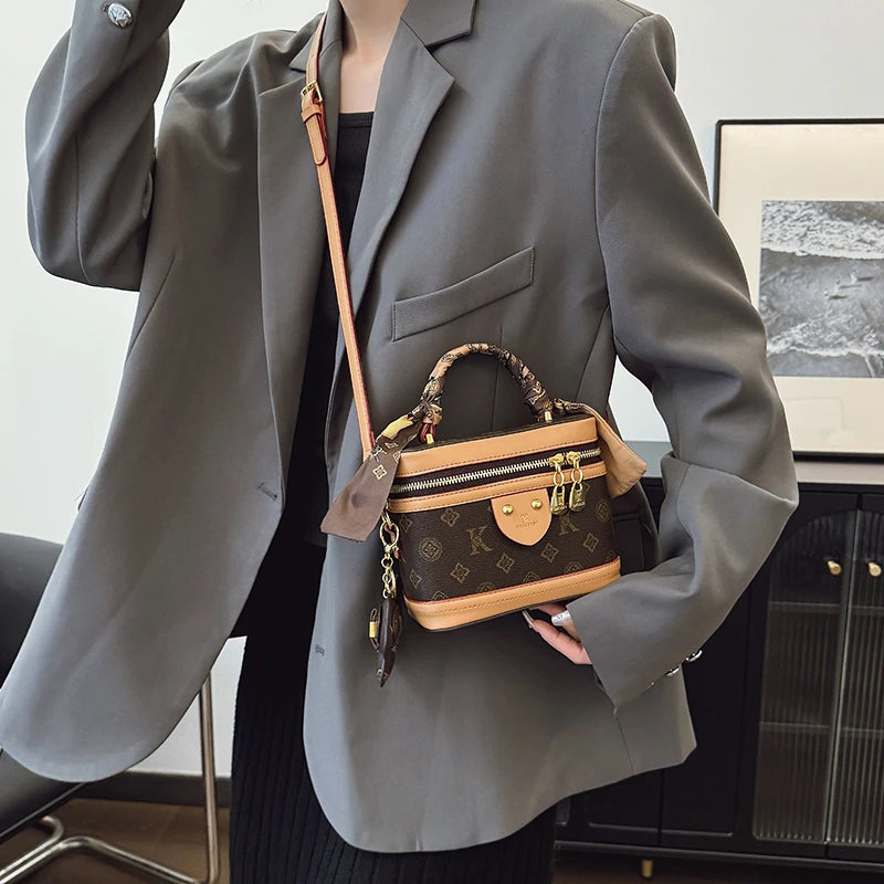 Spacious Leather Tote Bag For Ladies Luxury Designer Inspired Handbag Women Work Travel Essential Classic Bag