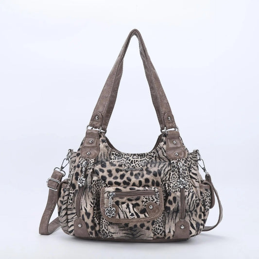 Ladies Hand Bags for Women Pu Casual Single Shoulder Crossbody Bag Multifunctional Purses and Handbags Повседневная Сумка