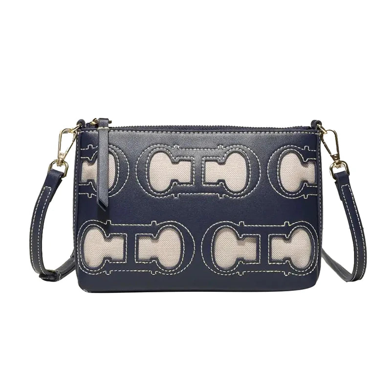 CH Fashion Hollow Design Ladies Crossbody Bag Simple Versatile Style Ladies Shoulder Bag Daily Commuter Ladies Bags