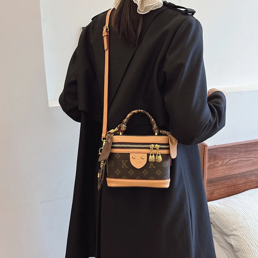 Spacious Leather Tote Bag For Ladies Luxury Designer Inspired Handbag Women Work Travel Essential Classic Bag