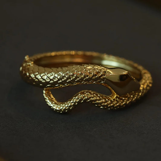 Snake bangles for women luxury designer statement chunky bangles winter statement  jewelry accessory