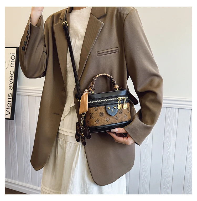 Spacious Leather Tote Bag For Ladies Luxury Designer Inspired Handbag Women Work Travel Essential Classic Bag
