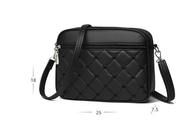 Ladies' High-end and Exquisite 2025 Summer New Women's Messenger Bags Versatile Foreign Trade Crossbody Small Square Bags