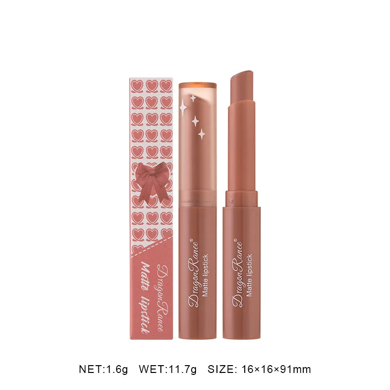 Dragon Ranee Crayon Lipstick Matte Lipstick Pencil Slant Lipstick Nude Soy Lipstick
